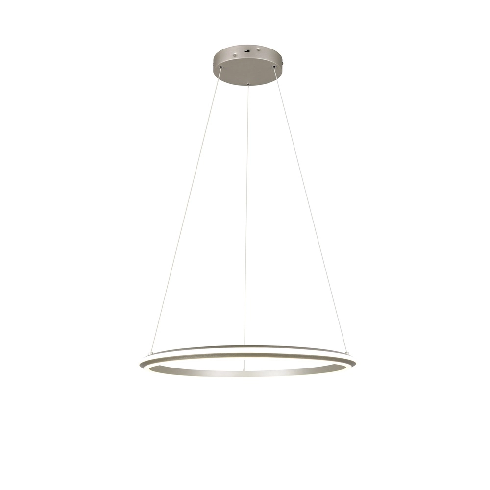 Hanglamp Amador nikkel Ø 75cm Trio 4017807656701