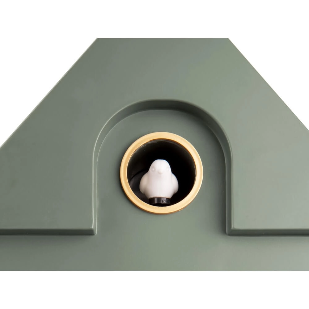 Wandklok Modern Cuckoo groen Karlsson 8714302687167