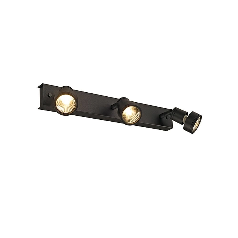 Opbouwspots Puri 3 3-lichts zwart SLV 4024163144599