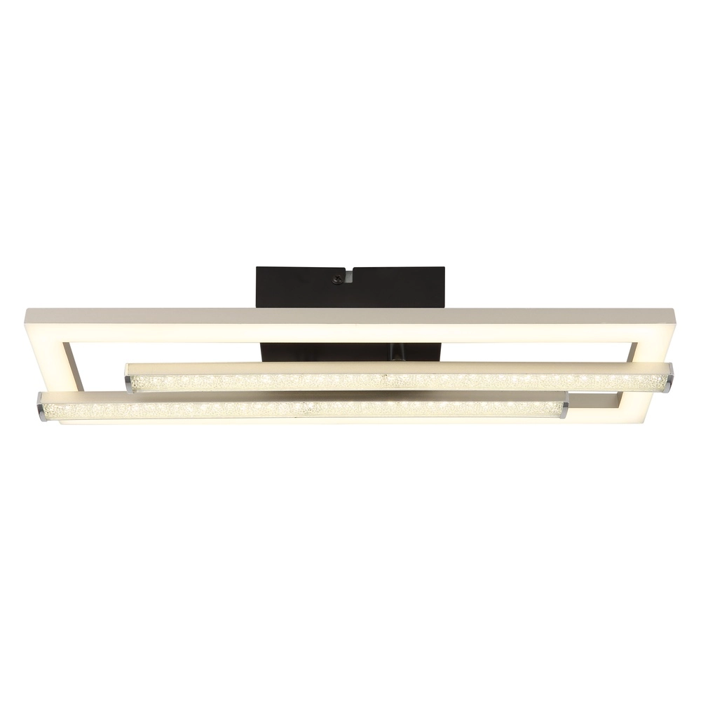 Plafondlamp Highway zwart met zand bruin Globo 9007371447794