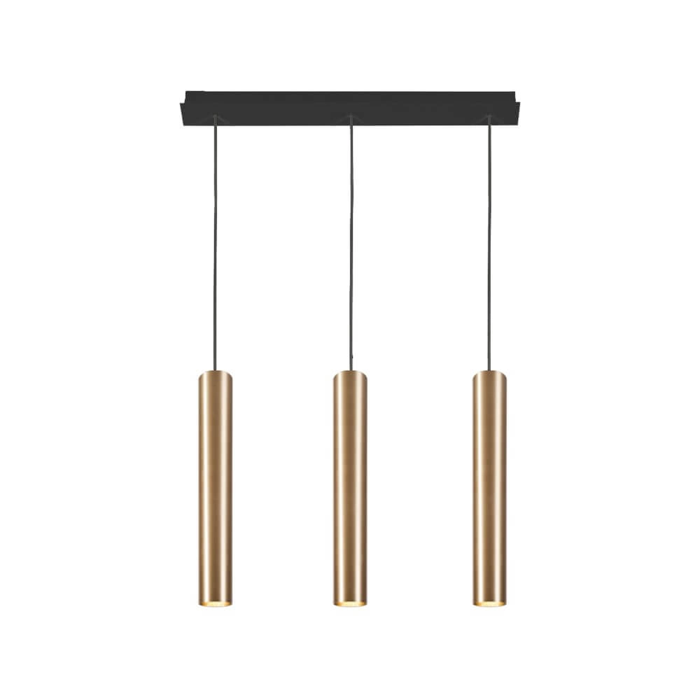 Kantoor hanglamp Eye zwart/goud Kantoor hanglamp Eye zwart/goud