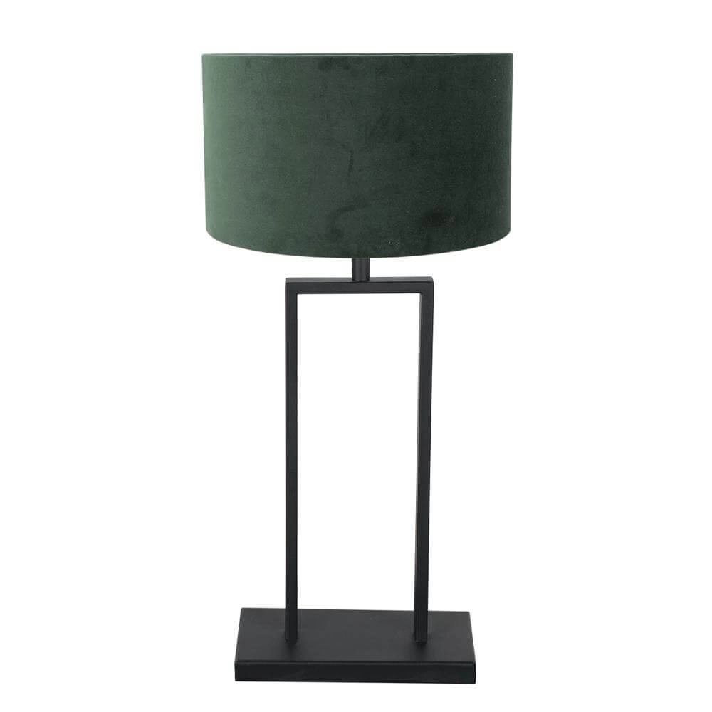Tafellamp 55cm Stang met groene kap