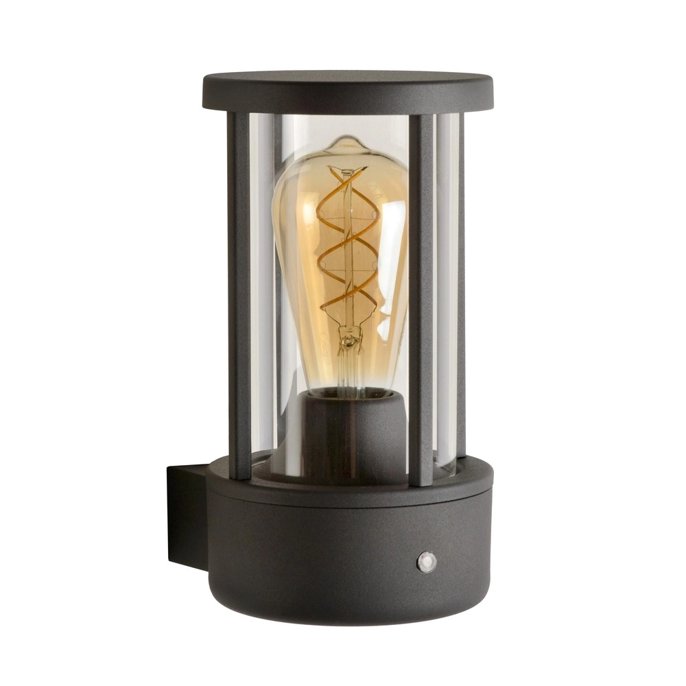 Wandlamp antraciet Lori met sensor