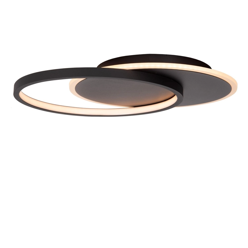 Design plafonniere Axelle zwart 2700K Lucide 5411212441713