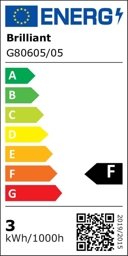 Oplaadbare wandlamp Xino wit Brilliant 4004353447877