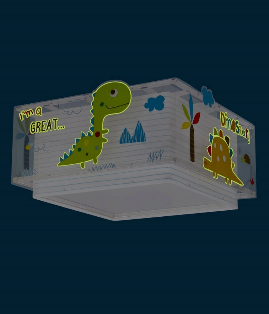 Vierkante plafondlamp Dinos Dalber 8420406734569