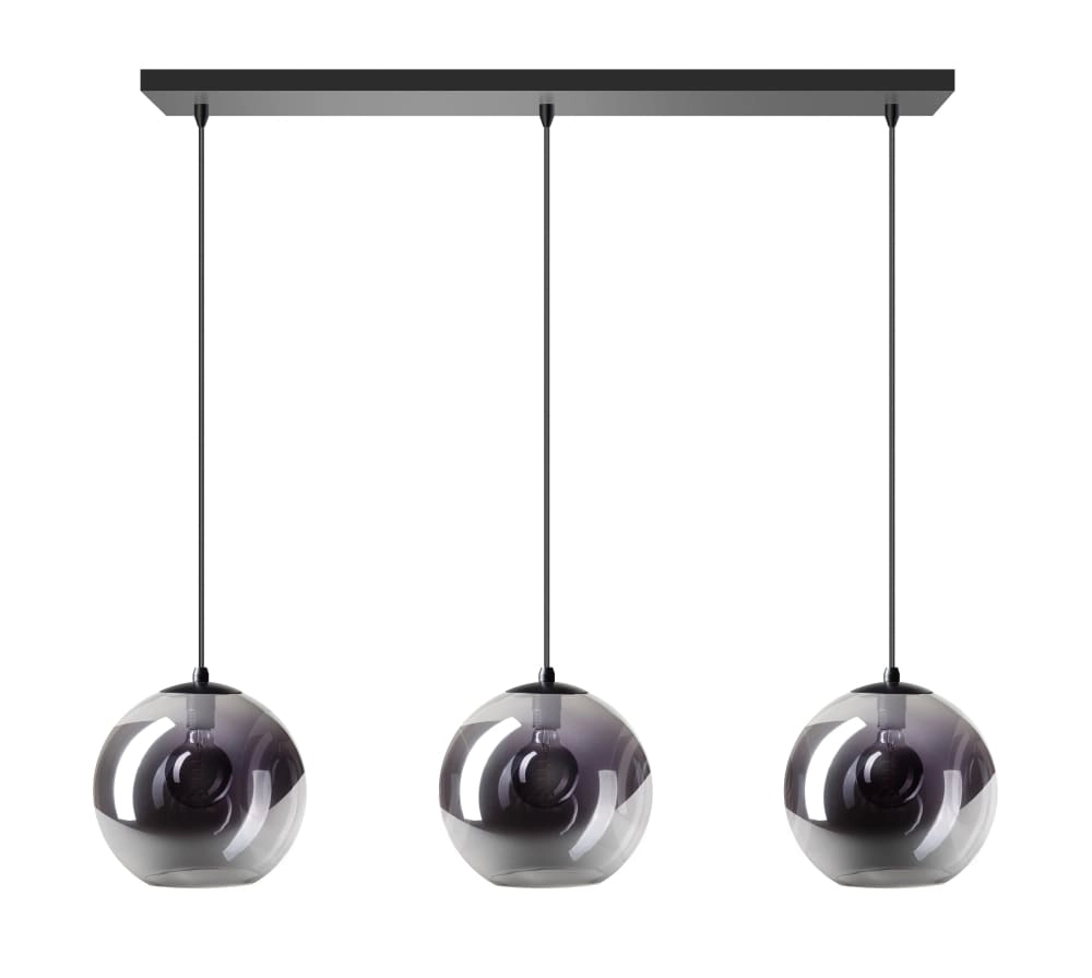 Eetkamer glazen hanglamp Orb