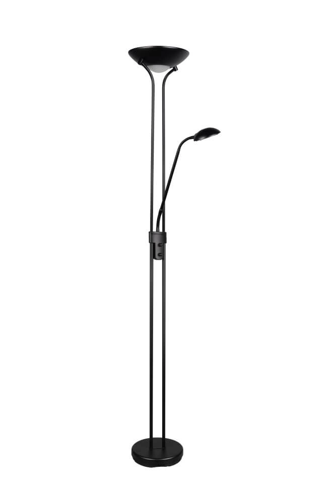 Zwarte led leeslamp Spock Trio 4017807618143