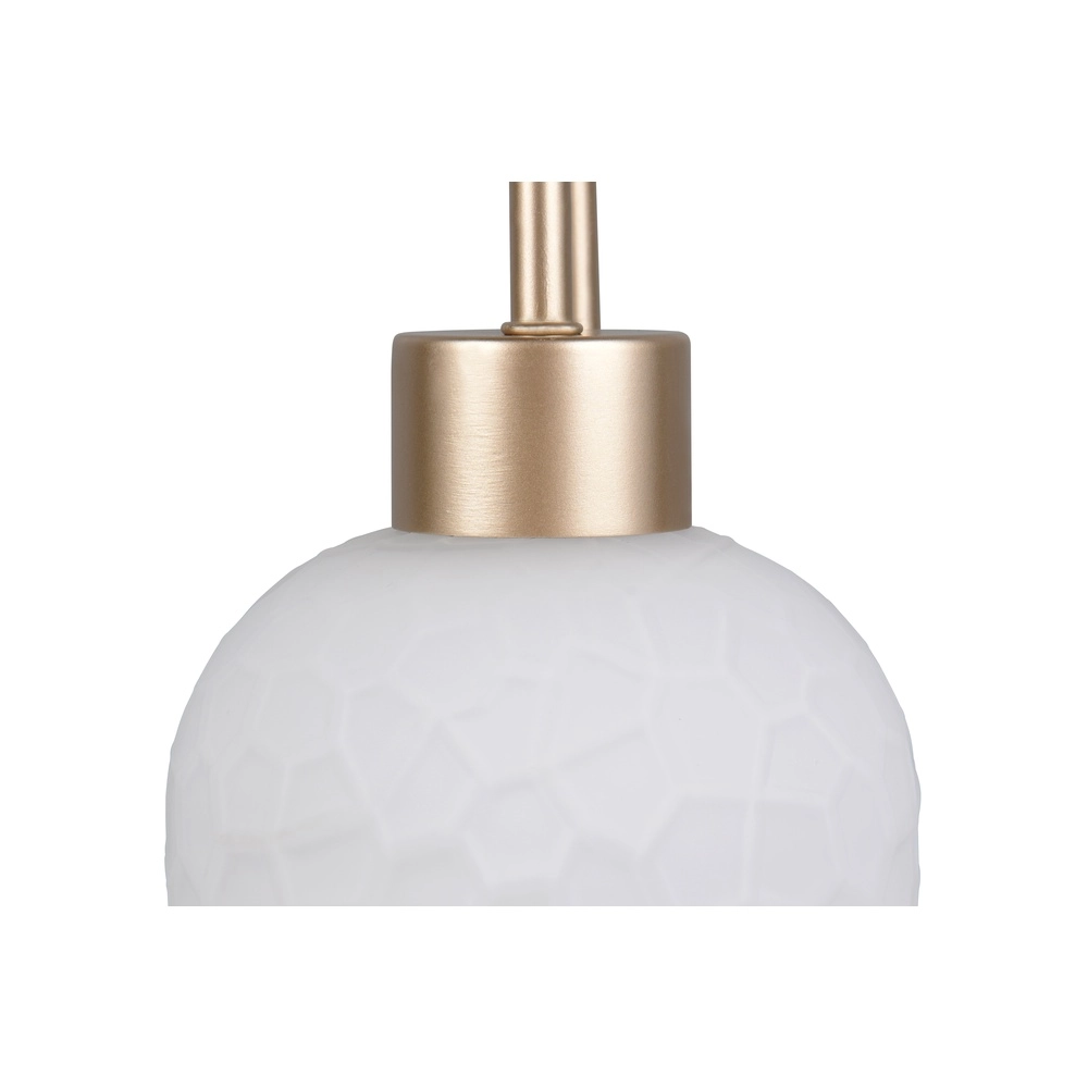 Wandlamp Emelie goud met wit glas Trio 4017807724349