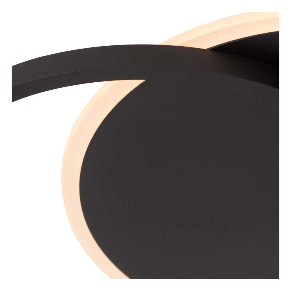 Design plafonniere Axelle zwart 2700K Lucide 5411212441713