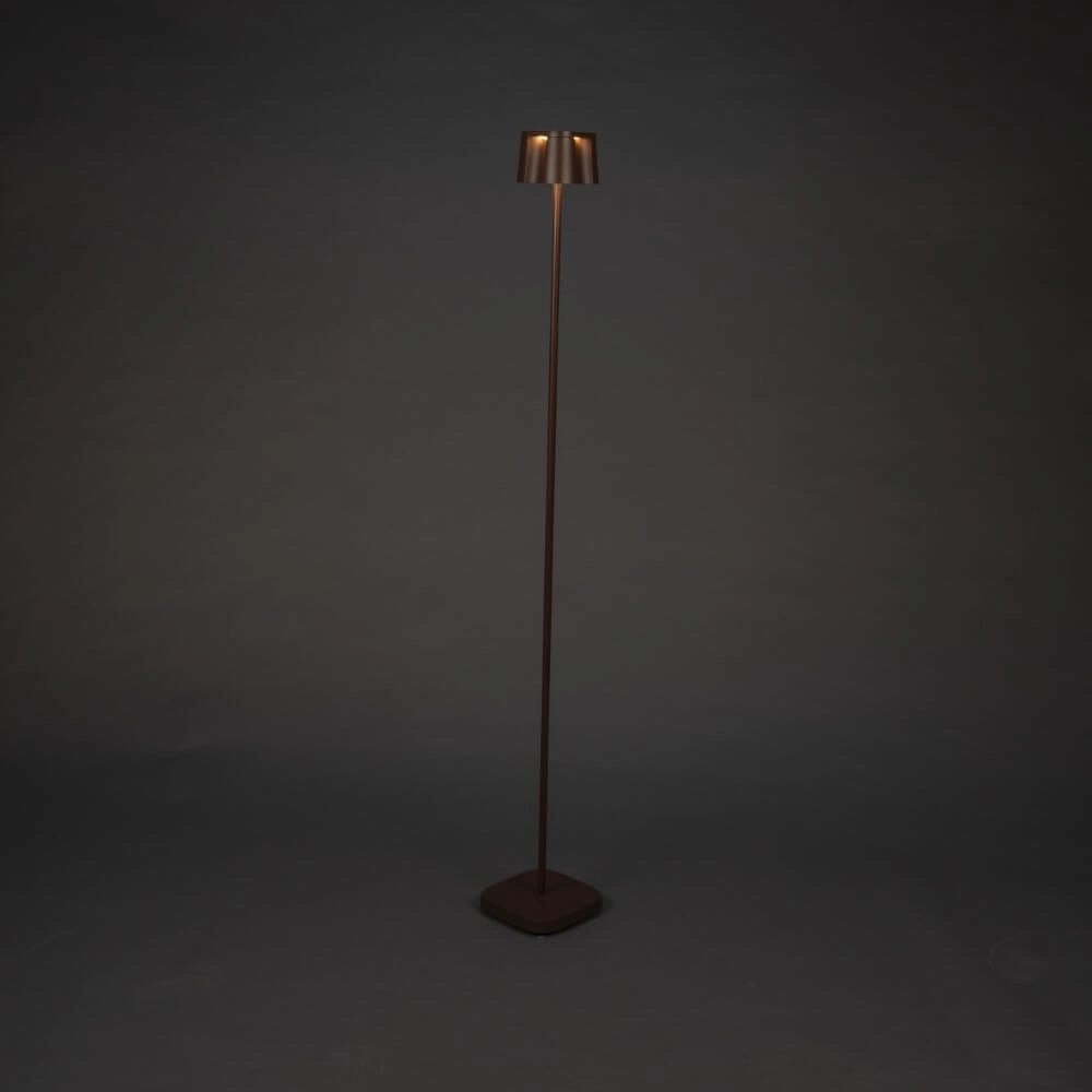 Roestbruine vloerlamp Nice voor buiten KonstSmide 7318307831979