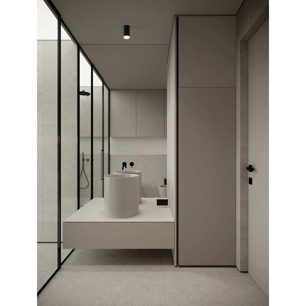 Plafondspot Mao zwart Lyora 5212017475237