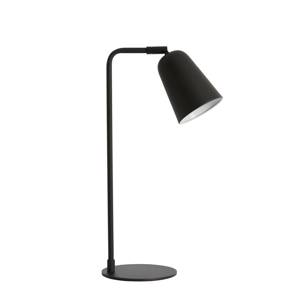 Zwarte bureaulamp Salomo Light & Living 8717807190491
