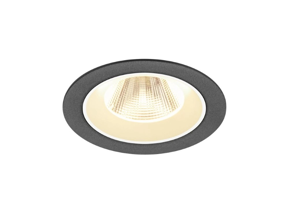 Inbouwspot Numinos M zwart/wit 3000K - 20gr