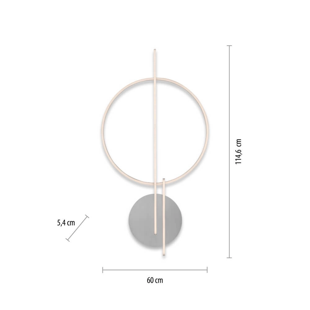 Unieke plafondlamp Q-Arkoa metaal Paul Neuhaus 4012248366608