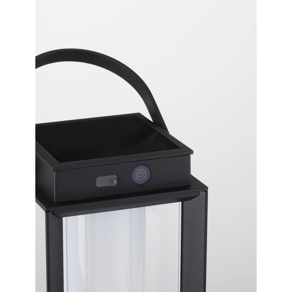 Solar tafellamp Verhal antraciet Lyora 5212017434739