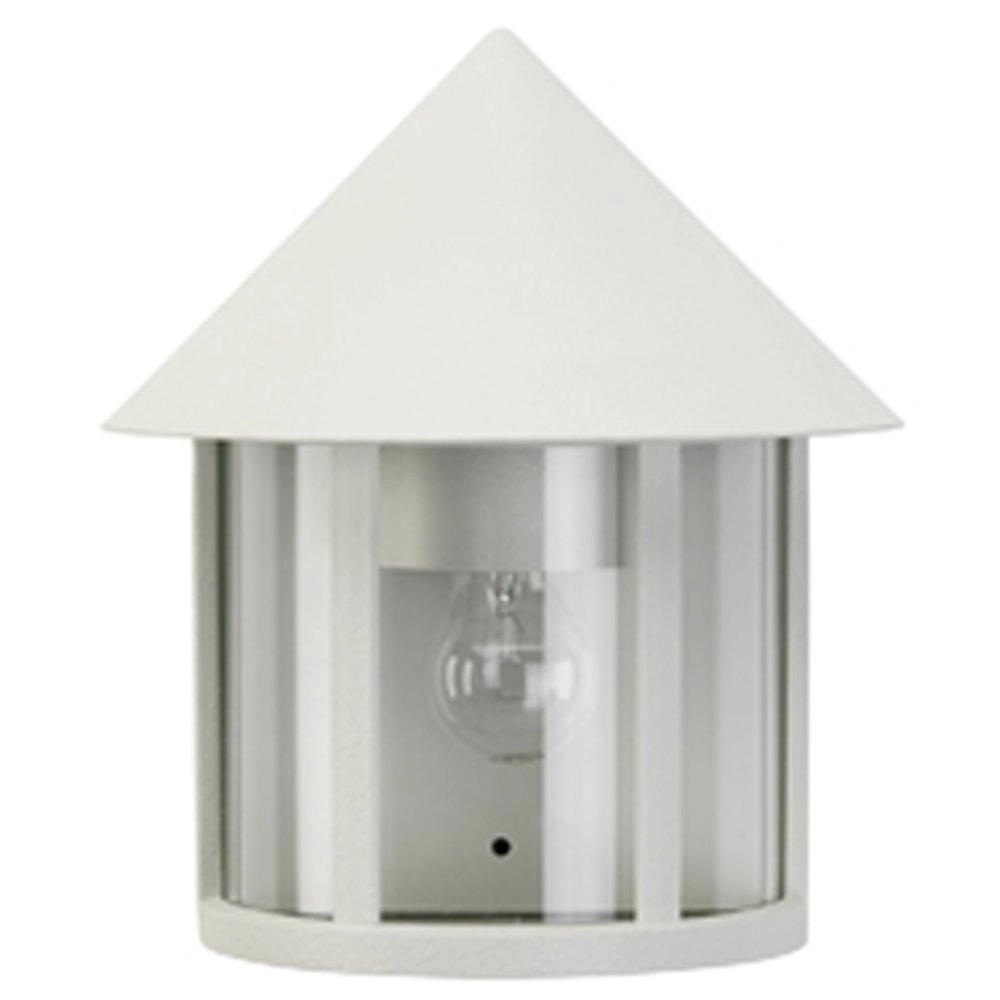 Buitenlamp plat Toit 30cm - wit