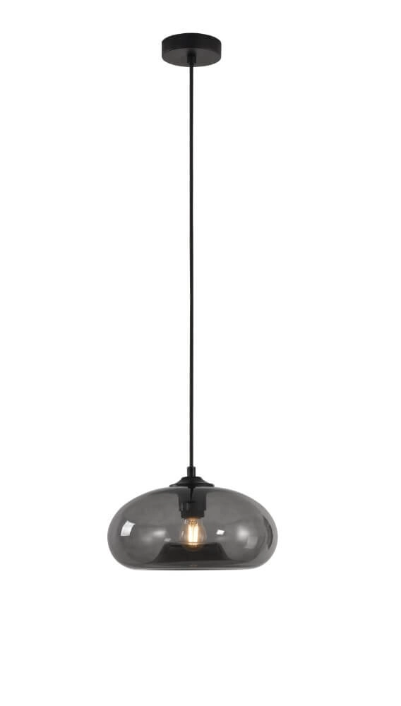 Hanglamp Paradise grijs glas