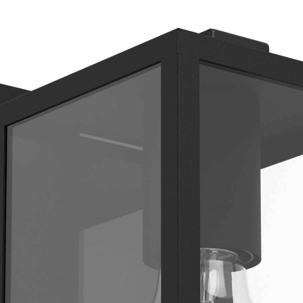 Zwarte buitenlamp Budrone Eglo 9008606231607