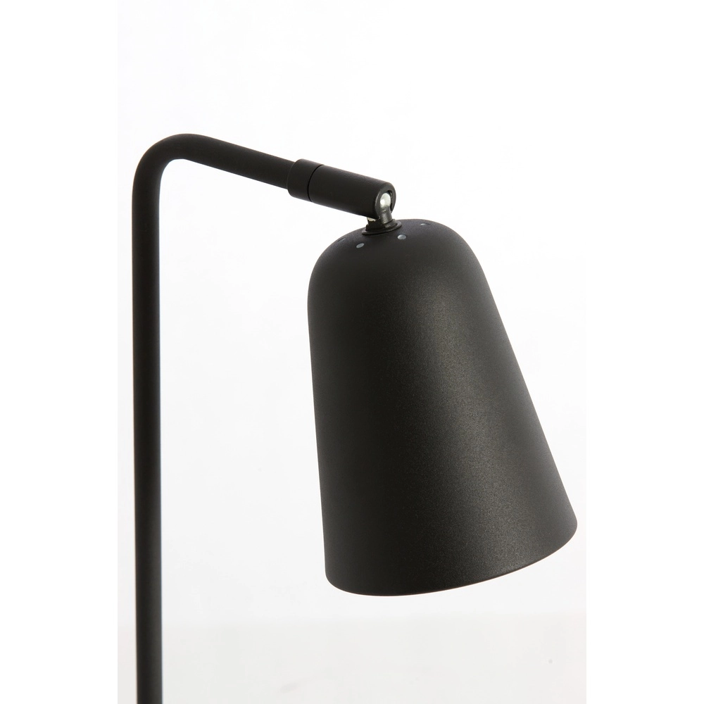 Zwarte bureaulamp Salomo Light & Living 8717807190491