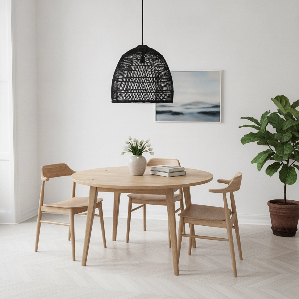 Bohemian hanglamp Destin rotan Ø 53cm