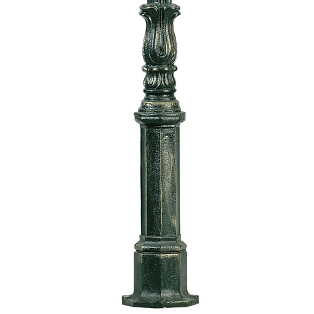 Nostalgische staande lamp Schiedam van gietijzer - zwart KS Verlichting 8714732060806