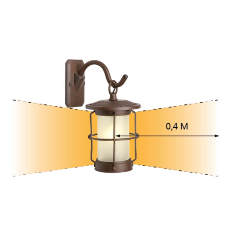 Wandlamp Callisto 12V klassiek GardenLights 5907800850659