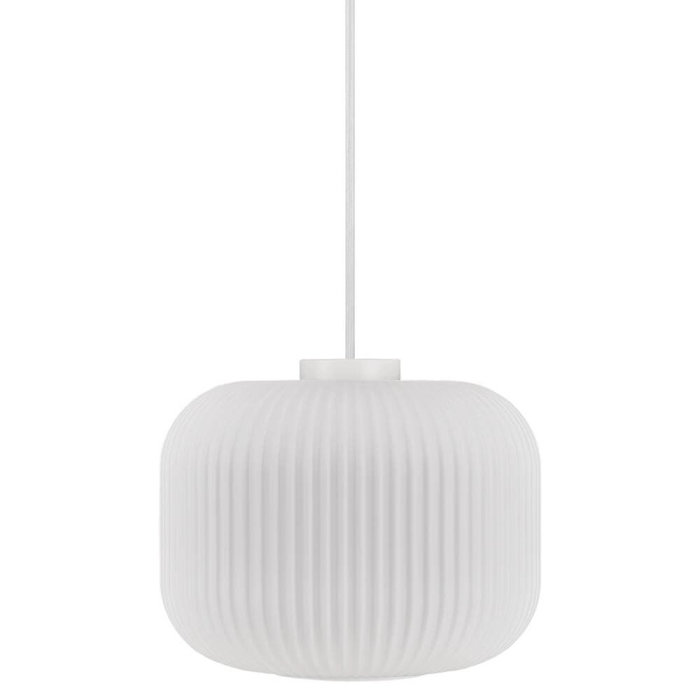 Witte hanglamp Milford Ø 30cm Nordlux 5701581407084