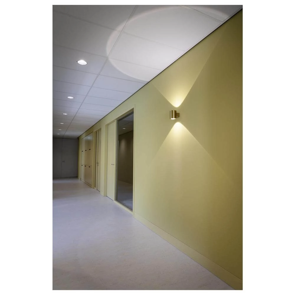 Opbouwspot Oculus koper up & down SLV 4024163297851