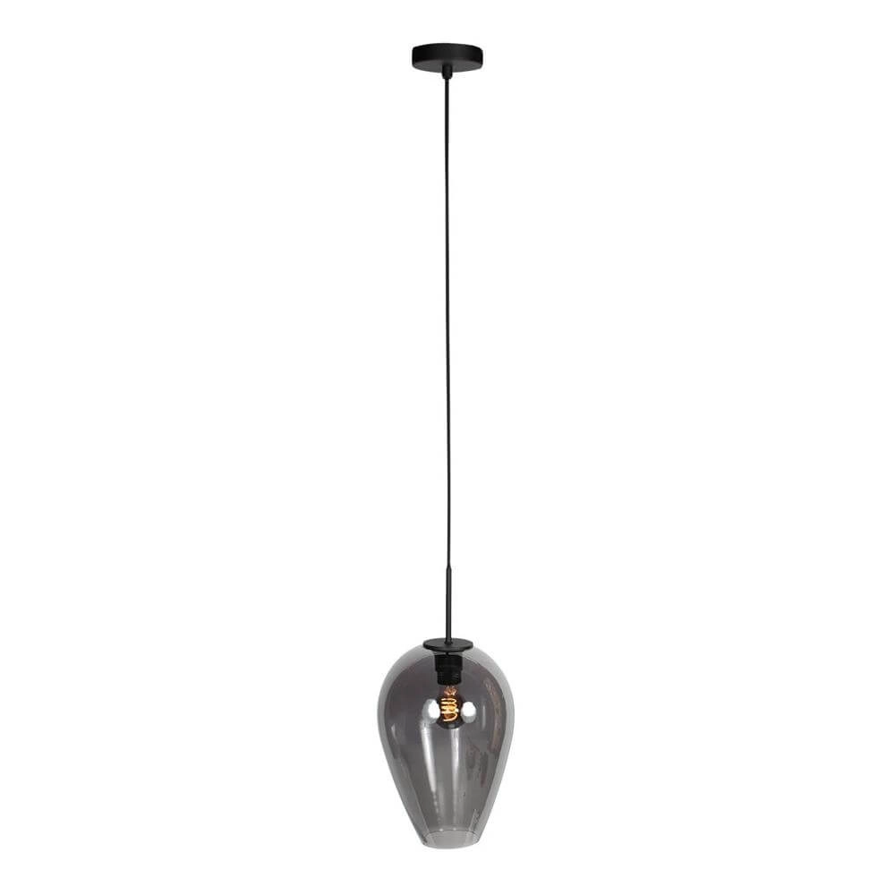 Hanglamp HaloSwap met 1 smoke glas Ø 22,5cm Steinhauer 8712746179705