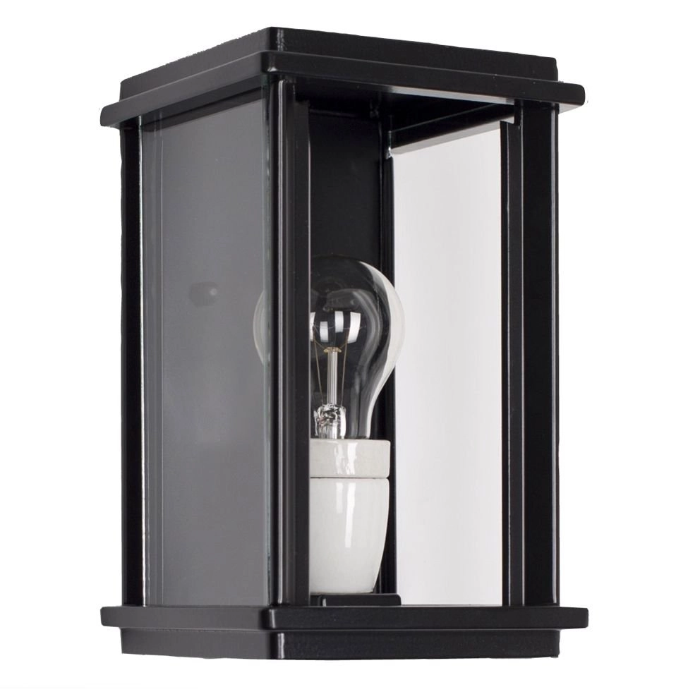 Stijlvolle buitenlamp Capital 24cm zwart
