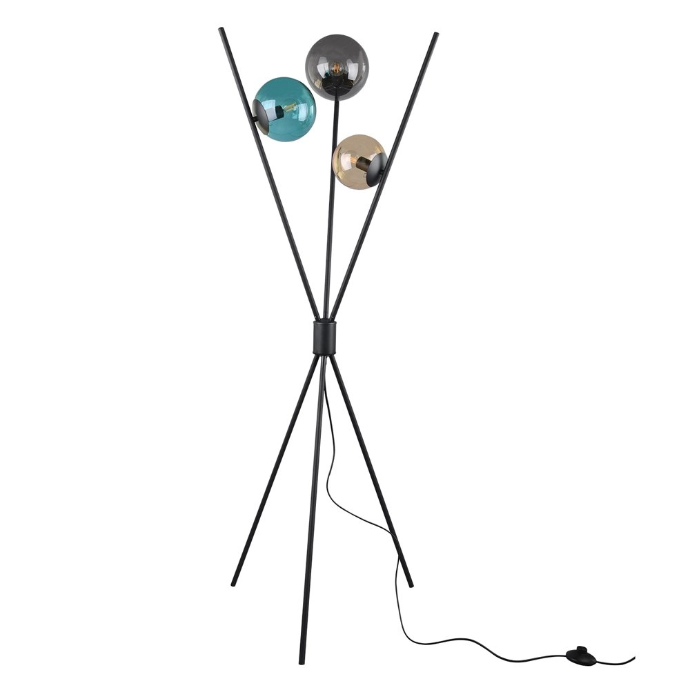 Tripod vloerlamp Lance curiosa Trio 4017807422986