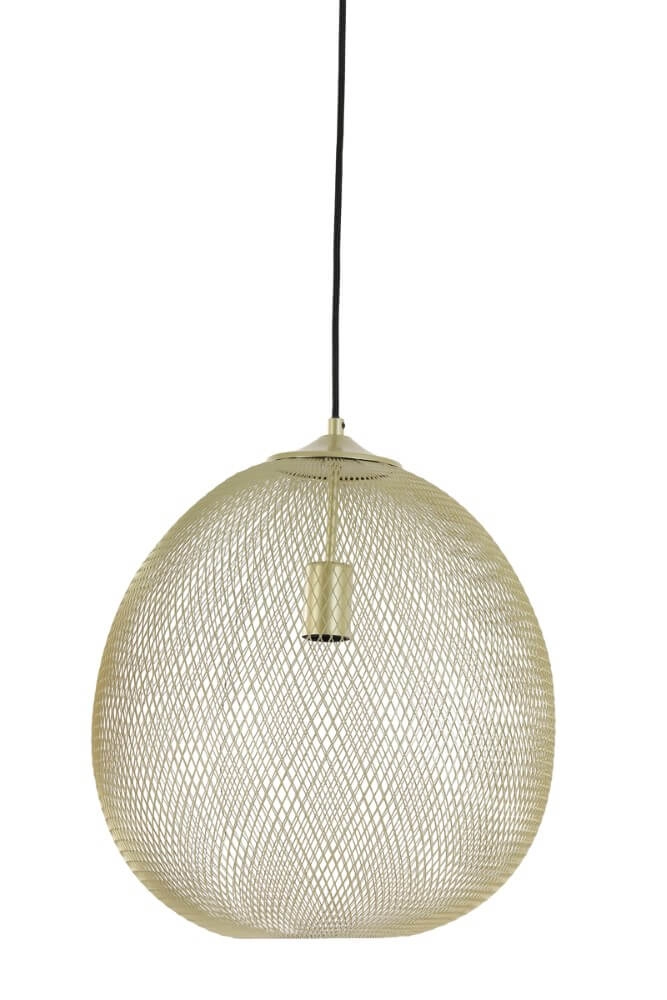 Gouden hanglamp Moroc Ø 40cm Light & Living 8717807605216
