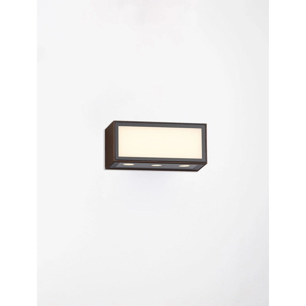 Unieke wandlamp Inga roestbruin Lyora 5212017449559