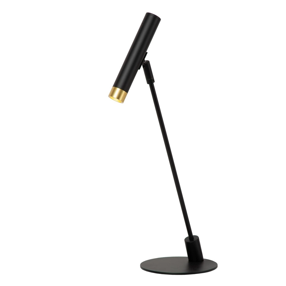 Bureaulamp Alec design zwart Lucide 5411212031969