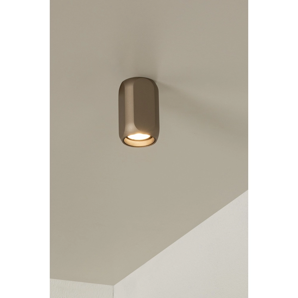 Champagne opbouwspot Braga 1x GU10 - Ø 6cm Premium by Lucide 5411212234377