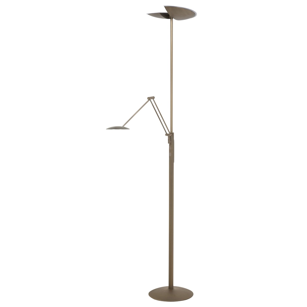 Design leeslamp Sapporo koper brons Ø 29cm
