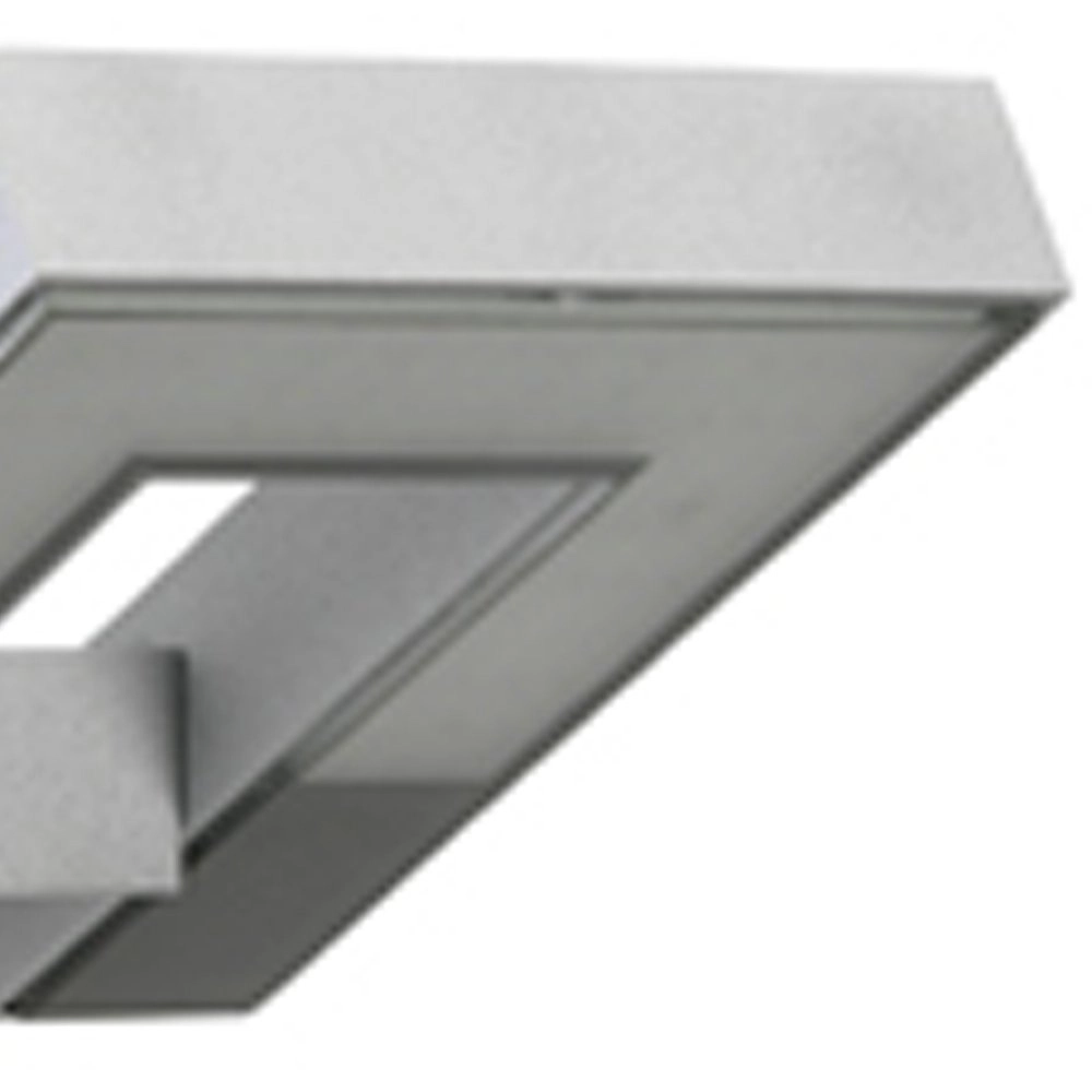 Vierkante buitenlamp Strunk 25cm - grijs Albert 4007235902198