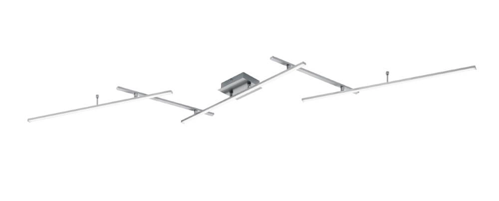Plafonnière Arvin 4-stripe RVS Trio 4017807504071