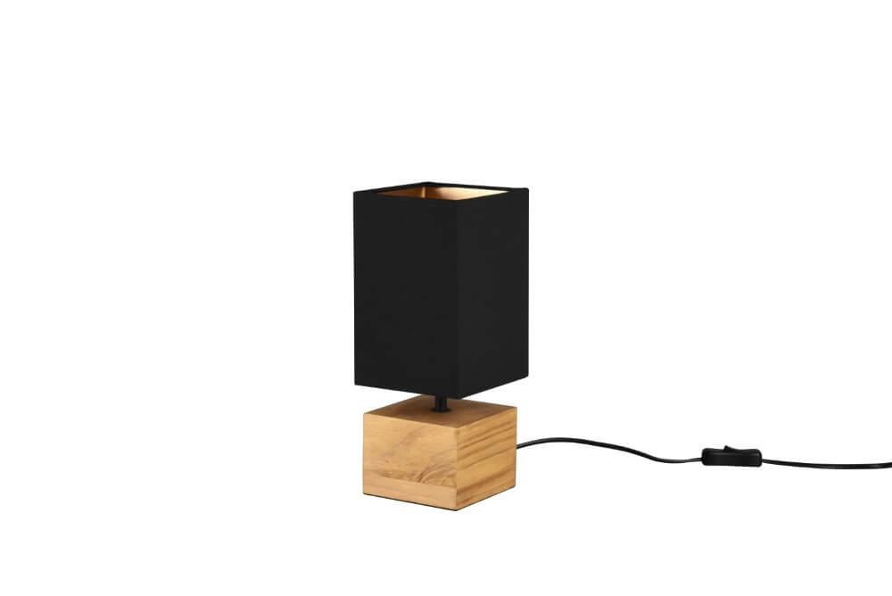 Zwart schemerlampje Woody Trio 4017807523553