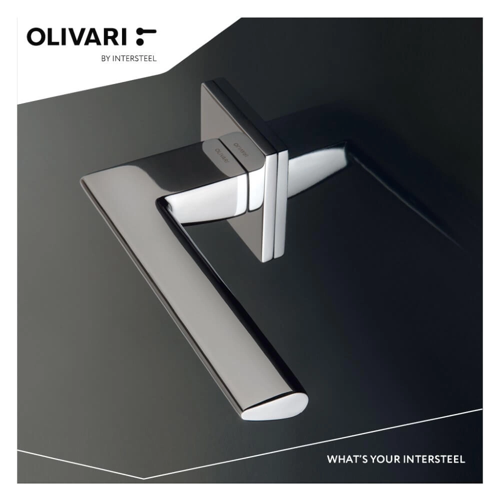 Design deurklink Trend chroom Olivari 8714186477496