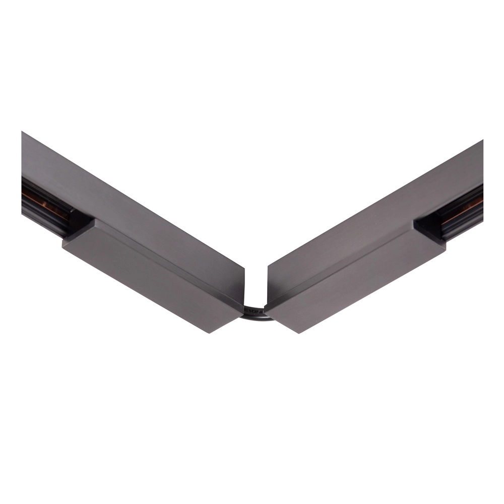 Flexibel koppelstuk 1-fase Linial mat zwart chroom Premium by Lucide 5411212552082