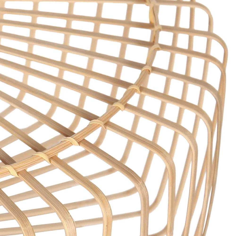 Vloerlamp Stang zwart met bamboe Steinhauer 8712746176896