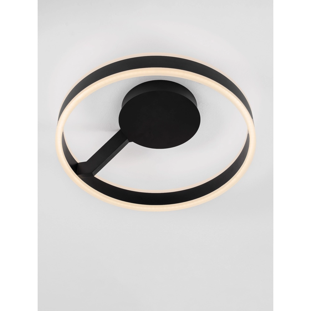 Plafondlamp Bianco zwart Ø 40cm Lyora 5212017473813