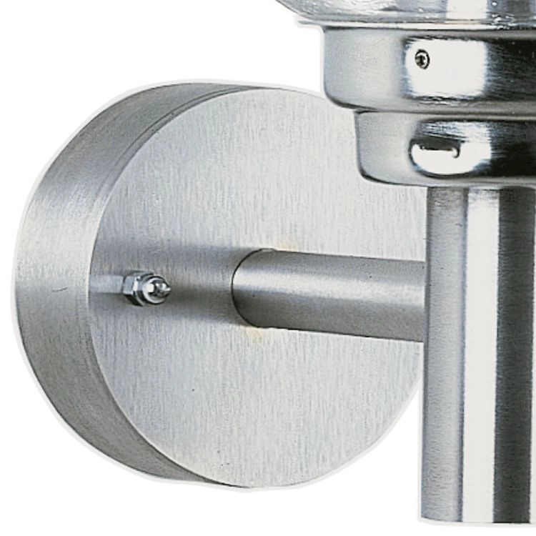 Buitenlamp bol lamp Globe Clear RVS - 20cm Albert 4007235902266