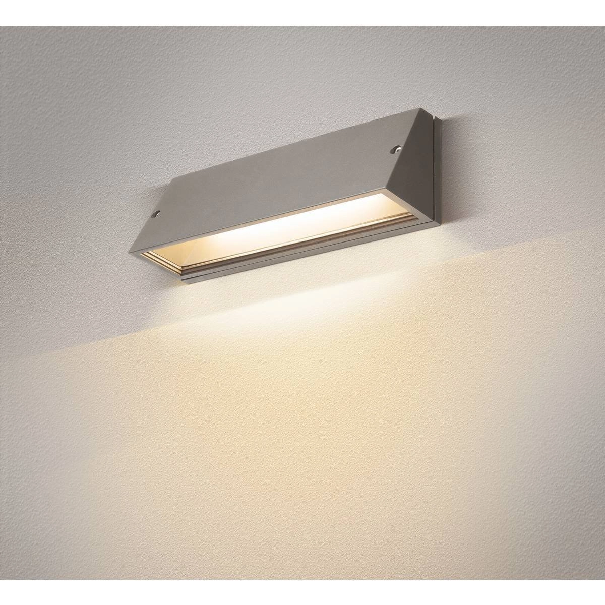 Led muurlamp Pema Grijs SLV 4024163236119