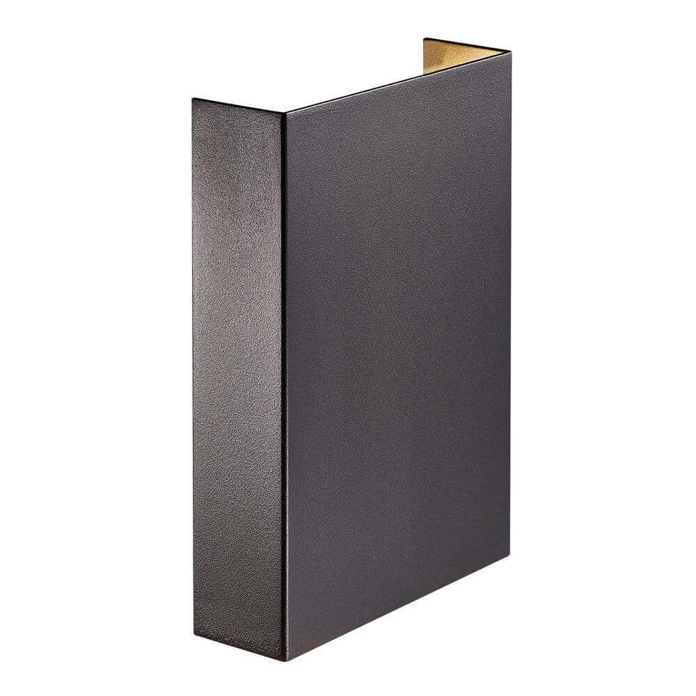 Wandlamp zwart Fold breed voor aan de kust Wandlamp zwart Fold breed voor aan de kust