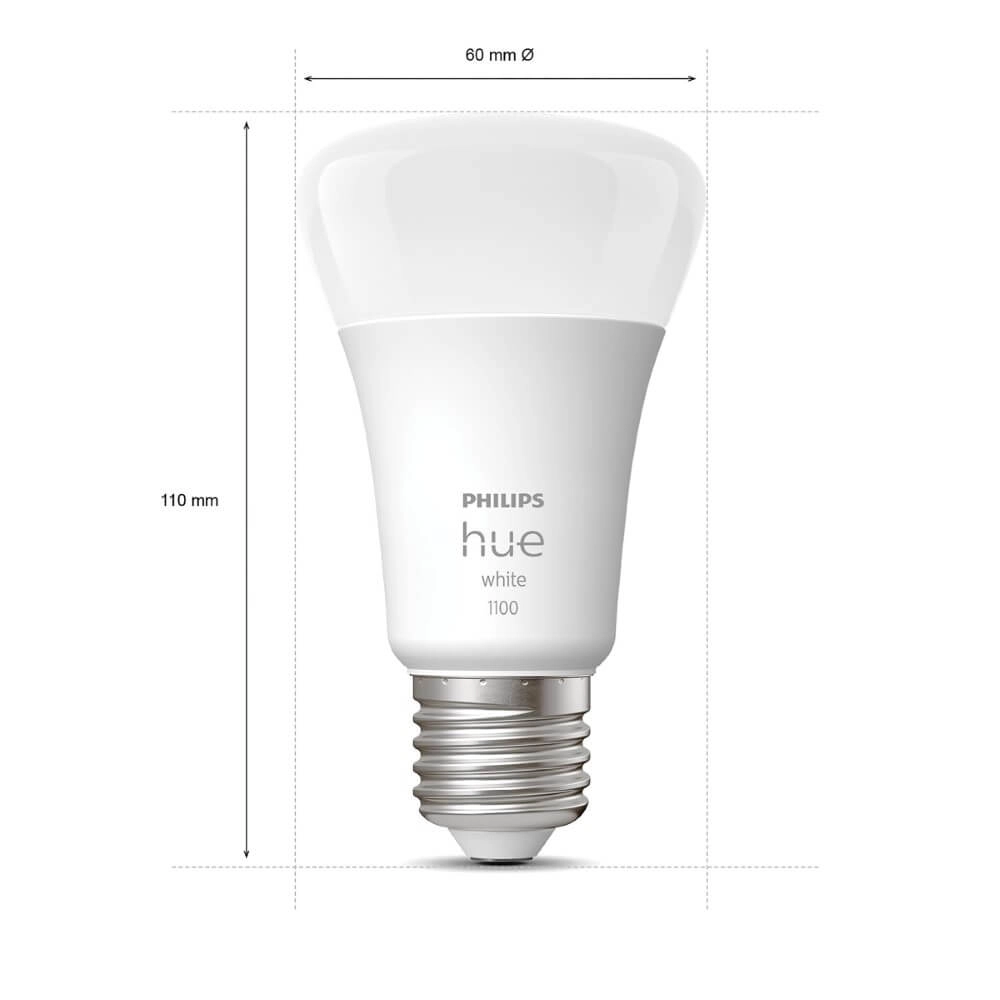 Hue Starterpack - E27 - 10W - White set van 3 Philips 8719514289130