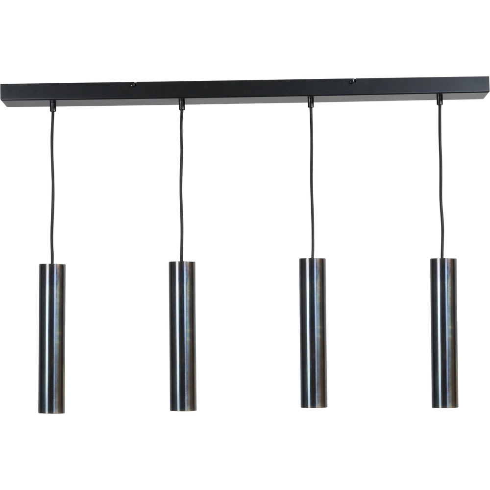 Eetkamer hanglamp Run 4 dappled oil pendels