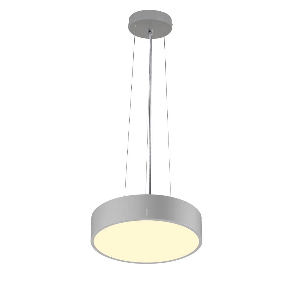 Plafondlamp / Hanglamp Medo 30 grijs - CCT - Ø 28cm SLV 4024163276719